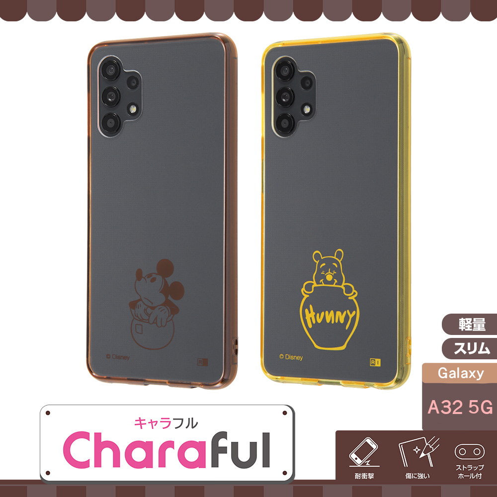 Top1 Com 本店 Galaxy A32 5g ディズニーキャラクター ハイブリッドケース Charaful